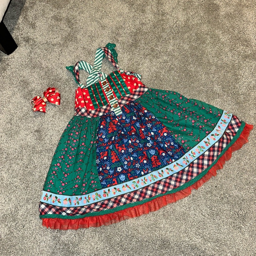 Matilda Jane Dress with Bow size 4